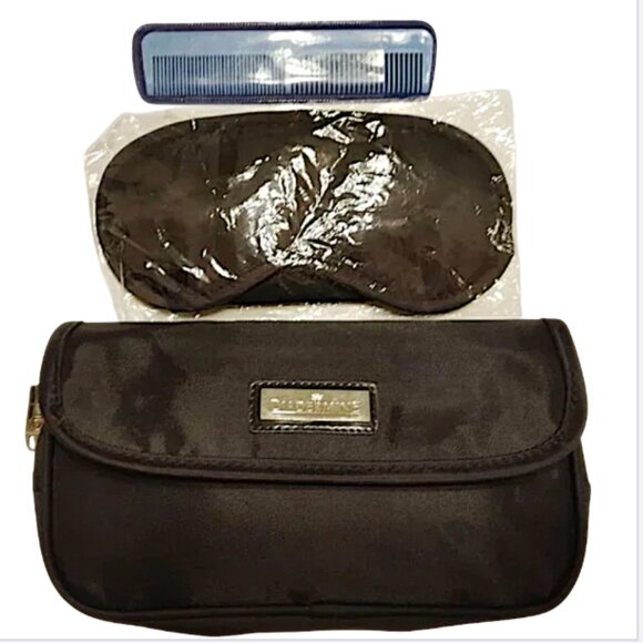 Lufthansa FIRST CLASS Amenity / Dopp Kit / Make Up Bag   Vintage  Diadermine - Picture 4 of 5